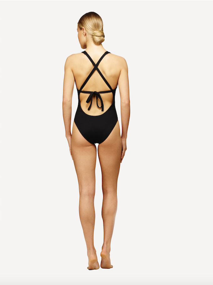 Classic ISKKA Suit, fit is beautiful for all body types. This is our best selling one piece suit. Elegant cross back offers fantastic support and body shaping fit. 